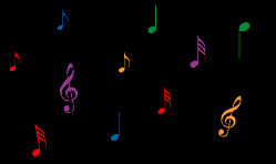 music notes